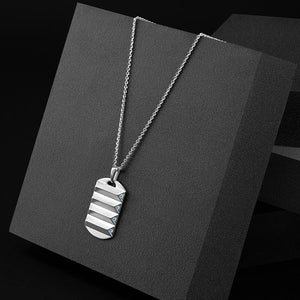 Jewelove™ Pendants Men of Platinum | Elevated Curvature Diamond Pendant for Men JL PT P 194