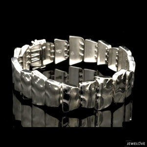 Jewelove™ Bangles & Bracelets Men of Platinum | Heavy Bracelet for Men JL PTB 1271