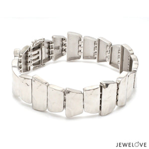 Jewelove™ Bangles & Bracelets Men of Platinum | Heavy Bracelet for Men JL PTB 1271