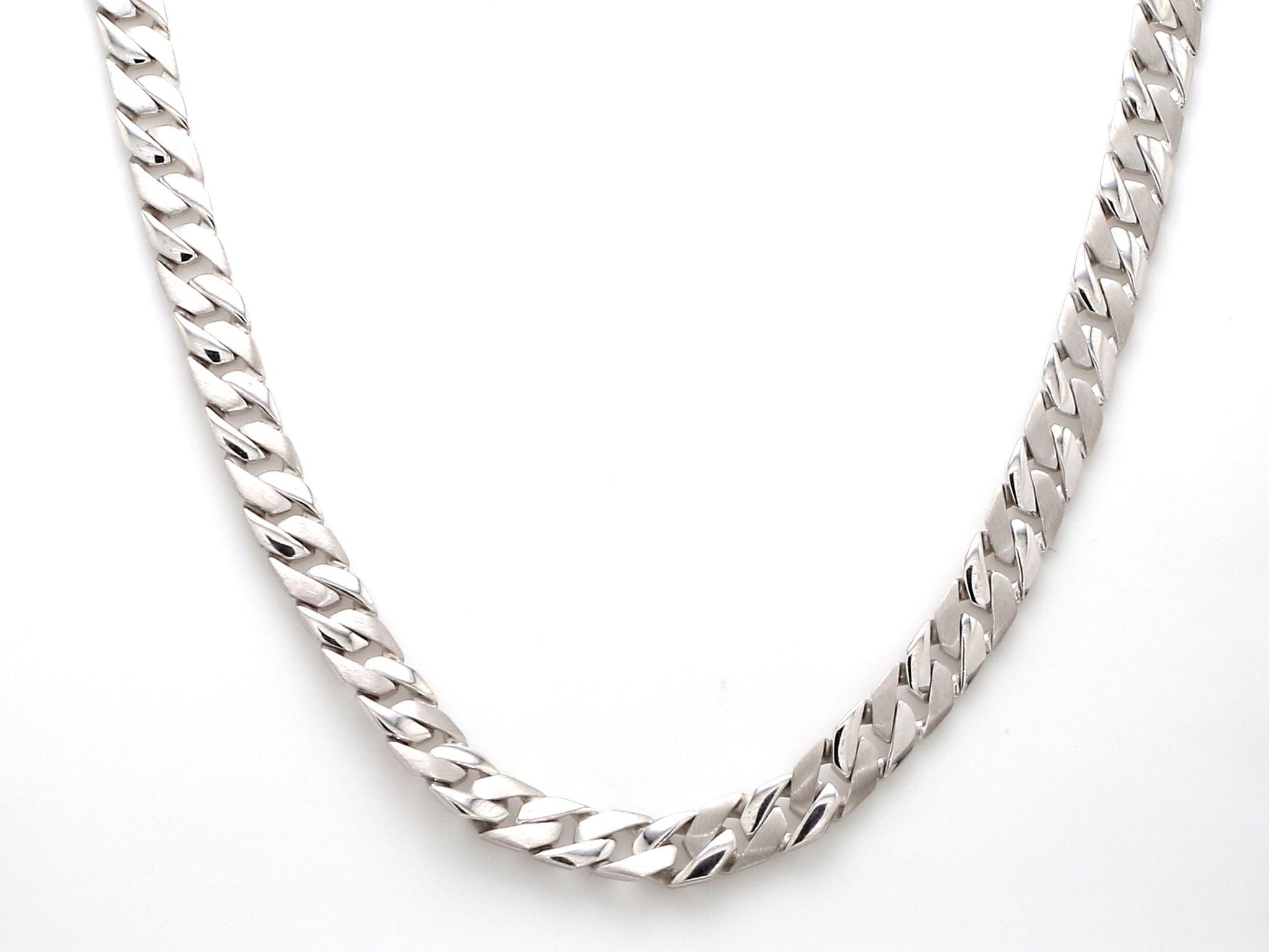 Front View of Men's Heavy Platinum Chain JL PT 737