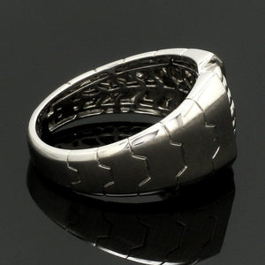 Jewelove™ Rings Men's Band only Men of Platinum | Heavy Platinum Ring for Leaders JL PT 685