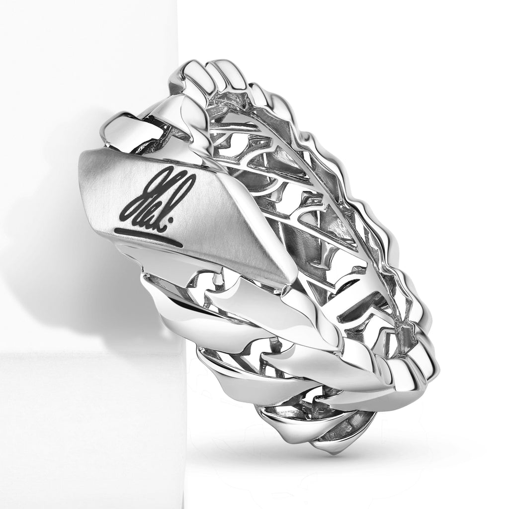 Jewelove™ Rings Men's band only Men of Platinum | Heavy Ring for Men JL PT MSD 101