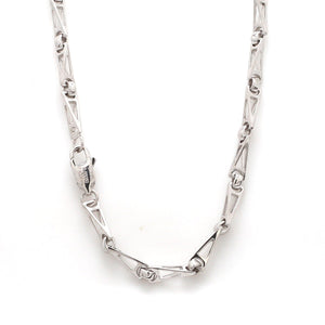 Jewelove™ Chains Men of Platinum | Linked Platinum Chain for Men JL PT 757