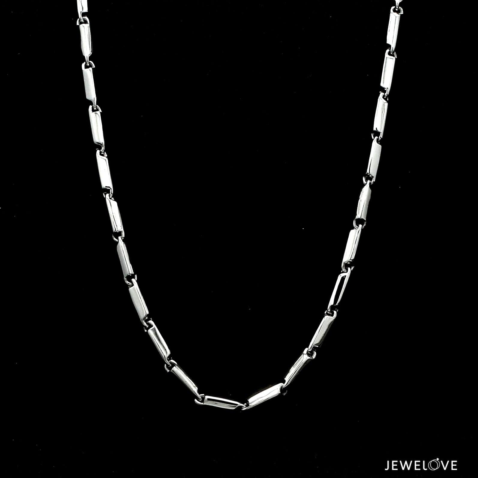 Jewelove™ Chains Men of Platinum | Linked Platinum Chain for Men JL PT CH 1276