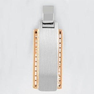 Jewelove™ Pendants Men of Platinum | Pendant for Men with Rose Gold JL PT P 283