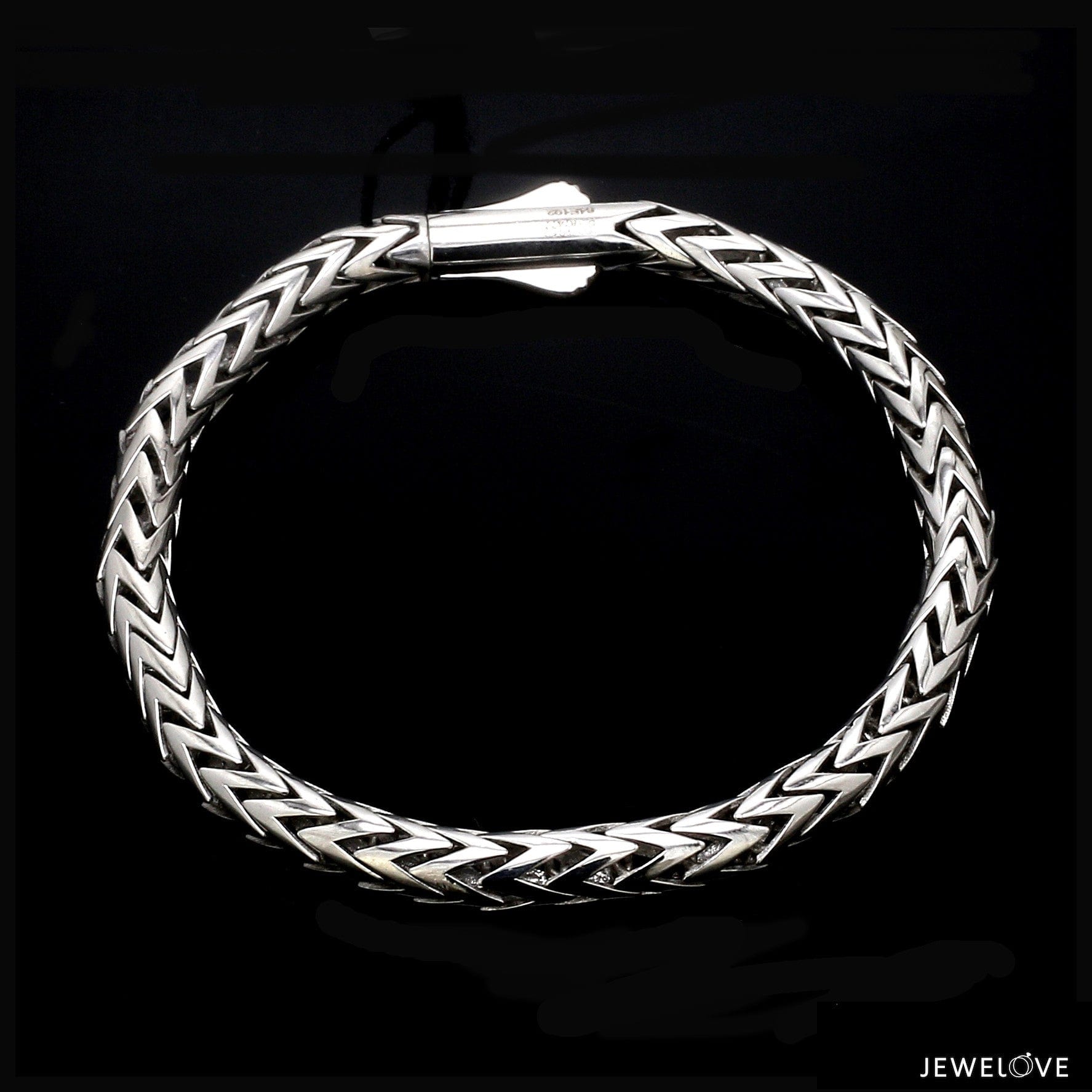 Jewelove™ Bangles & Bracelets Men of Platinum | Platinum Bracelet for Men JL PTB 1251