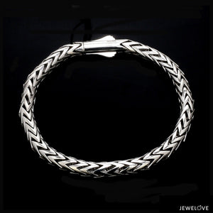 Jewelove™ Bangles & Bracelets Men of Platinum | Platinum Bracelet for Men JL PTB 1251