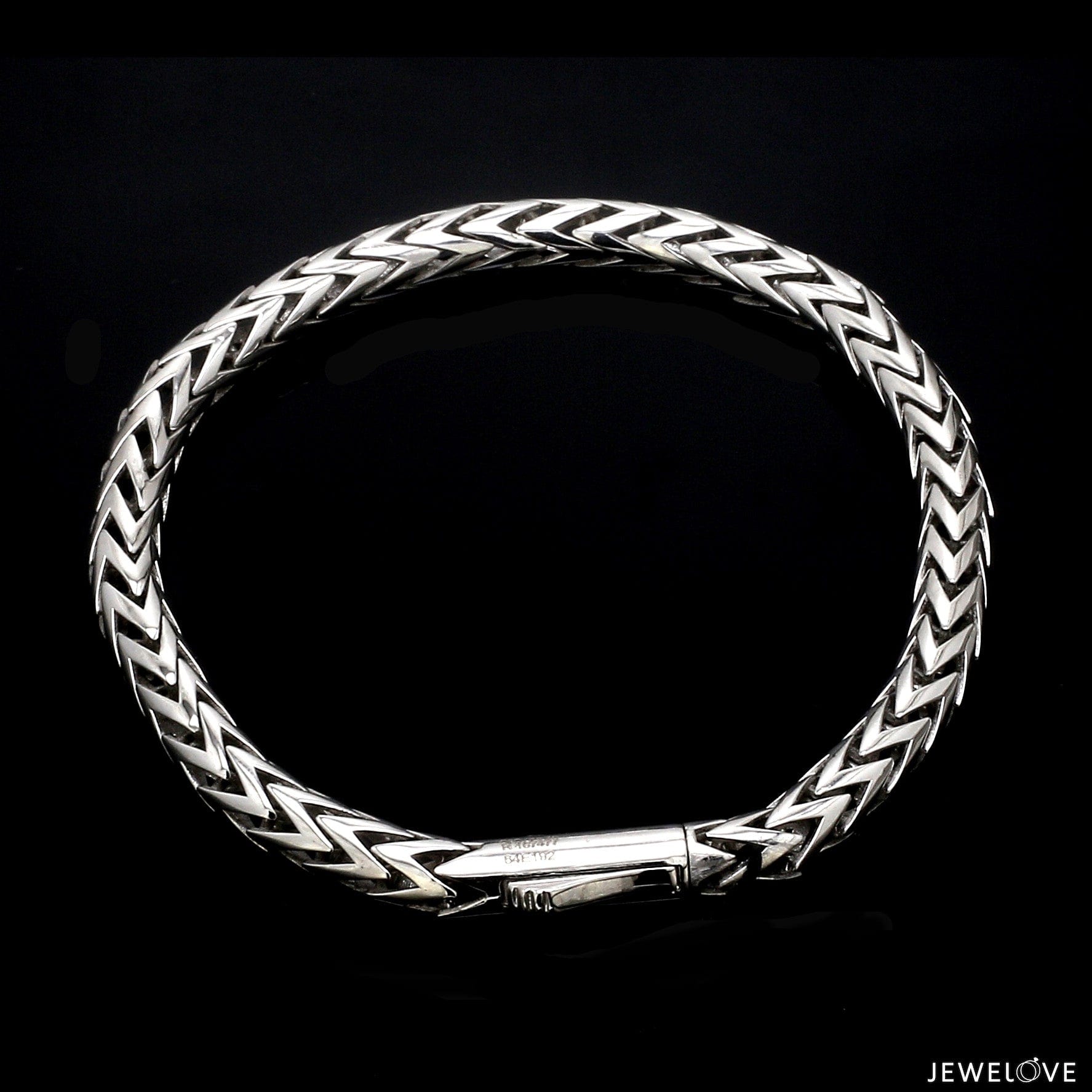 Jewelove™ Bangles & Bracelets Men of Platinum | Platinum Bracelet for Men JL PTB 1251