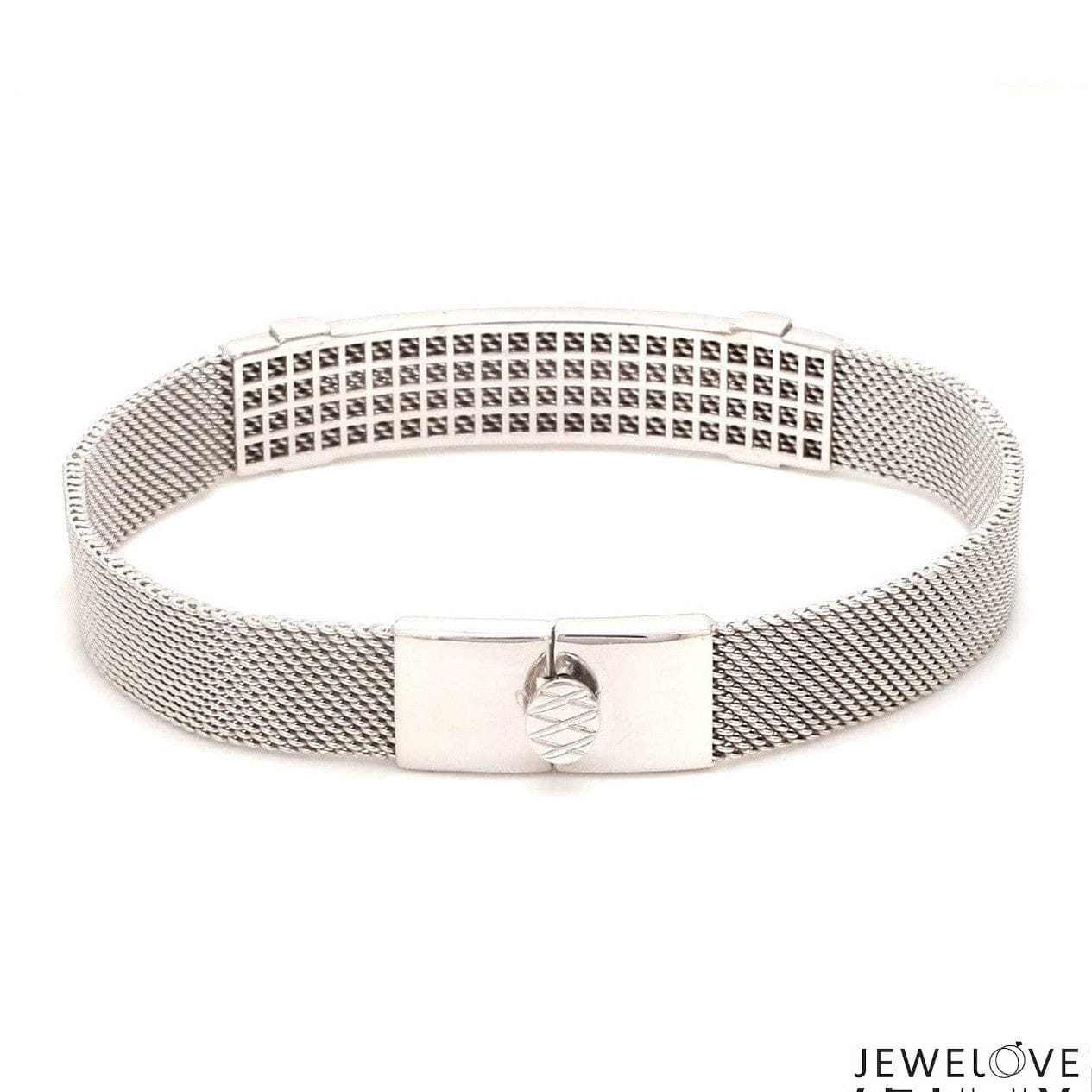 Jewelove™ Bangles & Bracelets Men of Platinum | Platinum Bracelet for Men JL PTB 813-A