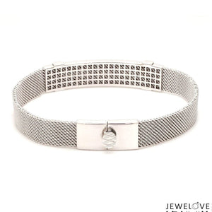 Jewelove™ Bangles & Bracelets Men of Platinum | Platinum Bracelet for Men JL PTB 813-A