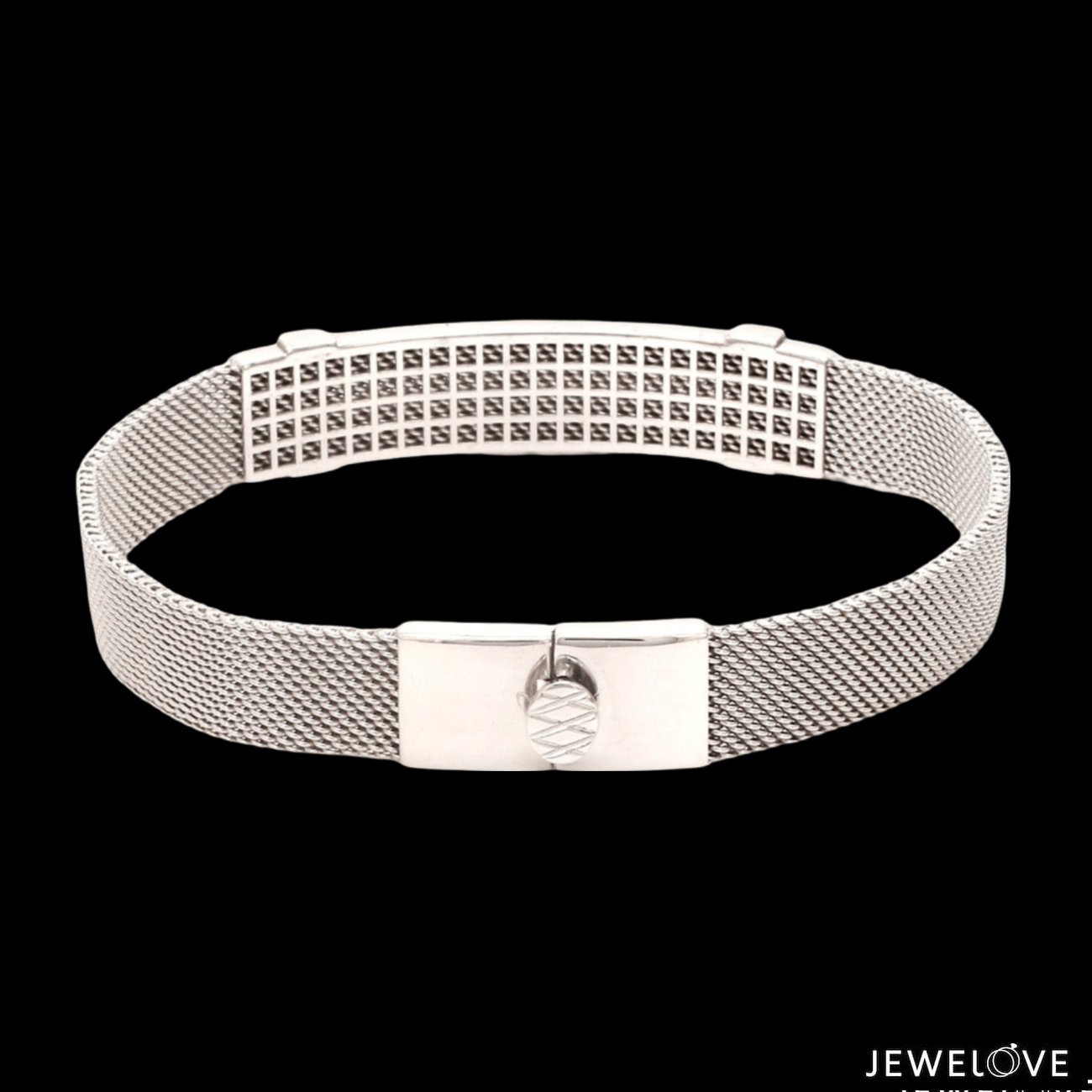 Jewelove™ Bangles & Bracelets Men of Platinum | Platinum Bracelet for Men JL PTB 813-A