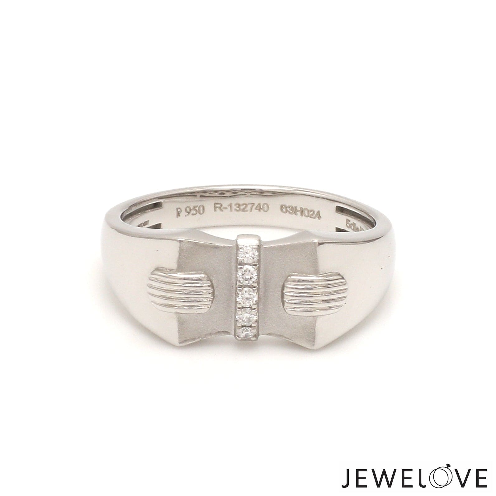 Jewelove™ Rings Men of Platinum | Platinum Diamond Ring for Men JL PT 1355