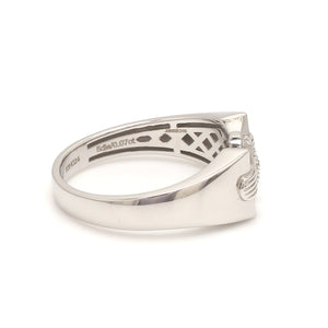 Jewelove™ Rings Men of Platinum | Platinum Diamond Ring for Men JL PT 1355