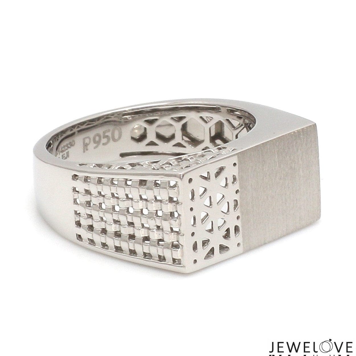 Jewelove™ Rings Men's Band only Men of Platinum | Platinum Ring for Men JL PT 1318