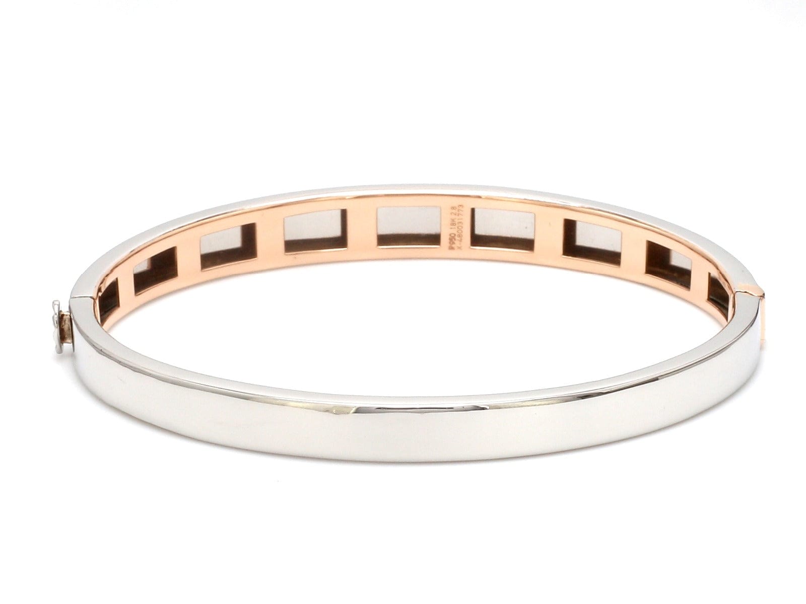 Perlée signature bracelet, small model 18K white gold - Van Cleef & Arpels