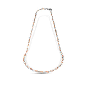 Jewelove™ Chains Men of Platinum | Pt + Rose Gold Chain for Men JL PT CH 1013