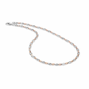 Jewelove™ Chains Men of Platinum | Pt + Rose Gold Chain for Men JL PT CH 1015