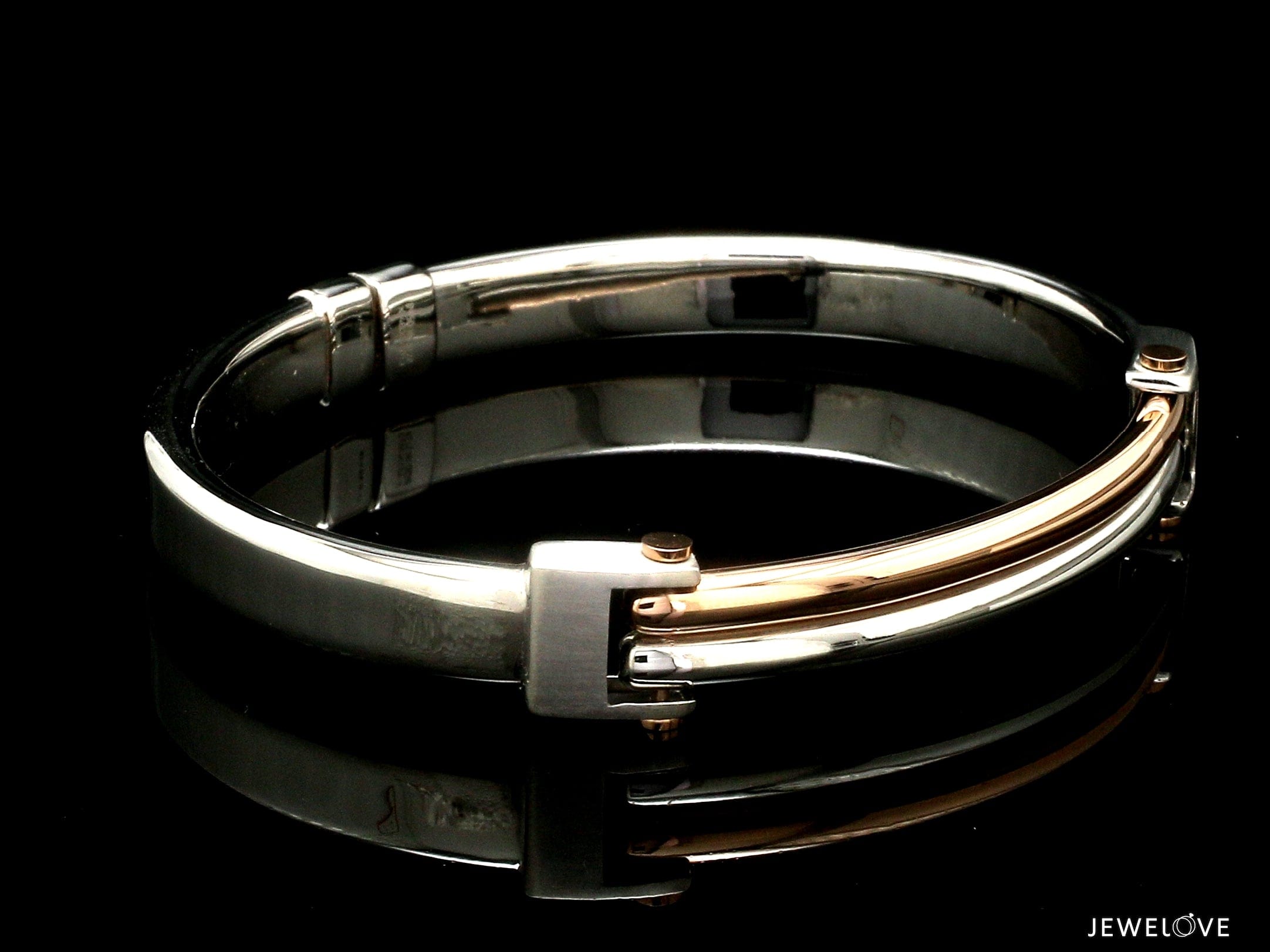 CRB6077117 - Brushed LOVE bracelet - White gold, brushed finish - Cartier