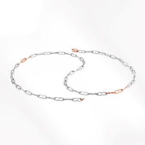 Jewelove™ Chains Men of Platinum | Rose Gold Links Chain for Men JL PT CH 1249