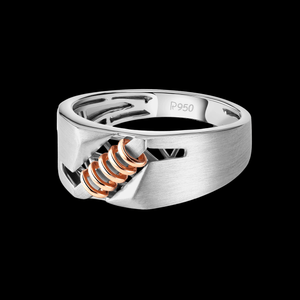 Jewelove™ Rings Men's Band only Men of Platinum | Rose Gold Ring for Men JL PT 1320