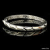 Jewelove™ Bangles & Bracelets Men of Platinum | Rose Gold with Black Enamel Kada for Men JL PTB MSD 101