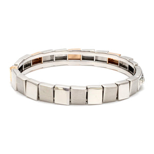 Jewelove™ Bangles & Bracelets Men of Platinum | Rose Gold with Bracelet for Men JL PTB MSD 103