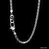 Jewelove™ Chains 24 inches Men of Platinum | with Black Enamel Chain for Men JL PT CH MSD 104