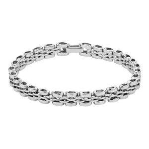 Jewelove™ Bangles & Bracelets Men's Platinum Bracelet JL PTB 706