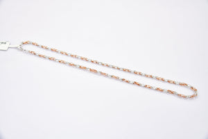 Jewelove™ Chains Men's Platinum & Rose Gold Chain JL PT CH 888