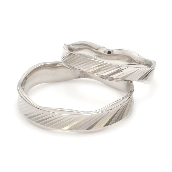 Jewelove™ Rings New Japanese Platinum Unisex Couple Rings JL PT 1154