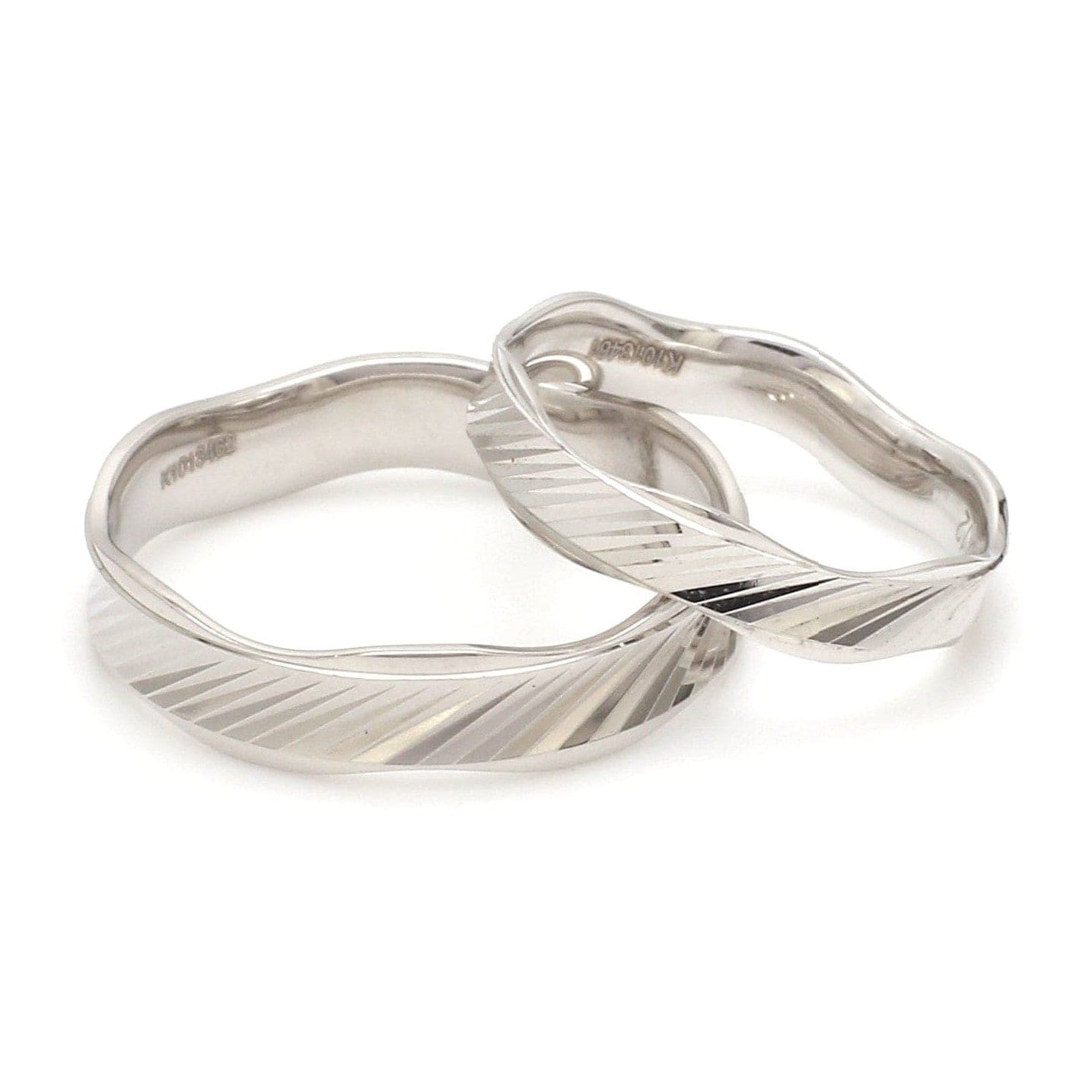 Jewelove™ Rings New Japanese Platinum Unisex Couple Rings JL PT 1154