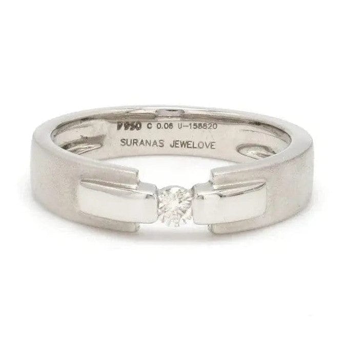 Jewelove™ Rings New Style Platinum Love Bands SJ PTO 202