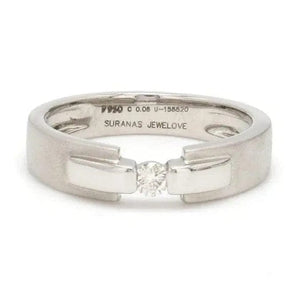 Jewelove™ Rings New Style Platinum Love Bands SJ PTO 202