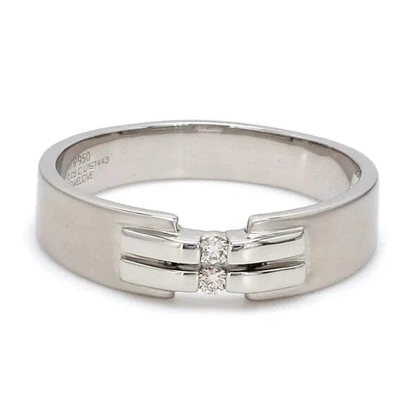 Jewelove™ Rings New Style Platinum Love Bands SJ PTO 202