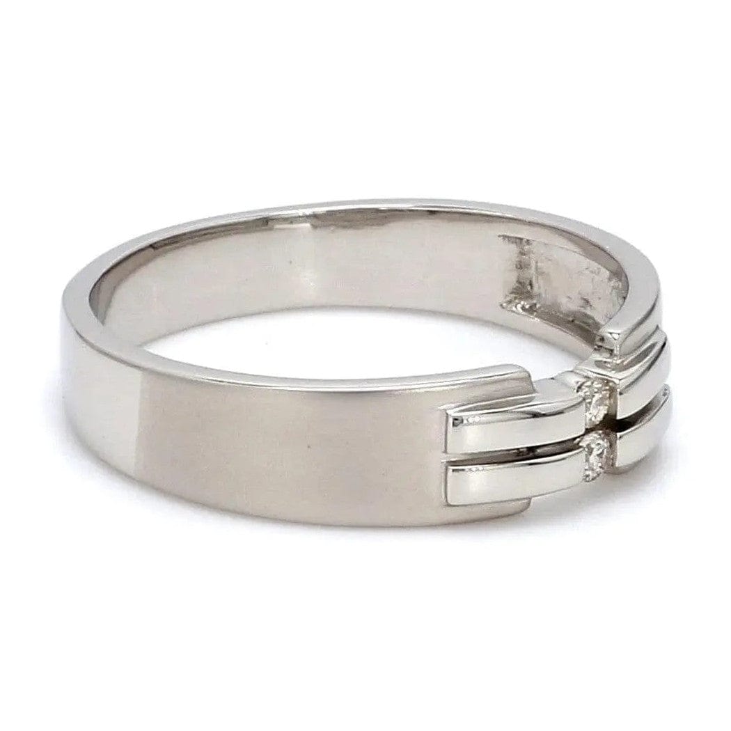 Jewelove™ Rings New Style Platinum Love Bands SJ PTO 202