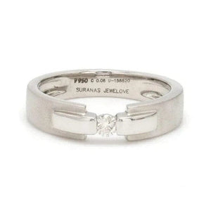 Jewelove™ Rings New Style Platinum Love Bands SJ PTO 202