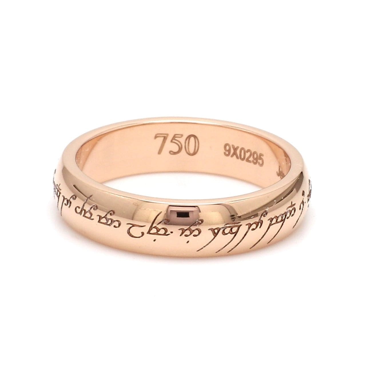 Jewelove™ Rings One Ring of Love Engraved Rose Gold Ring JL AU