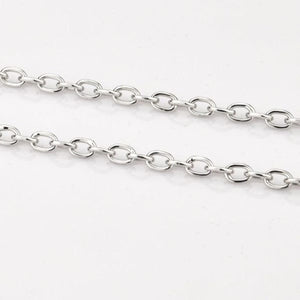 Jewelove™ Chains Oval Links Platinum Chain JL PT CH 839