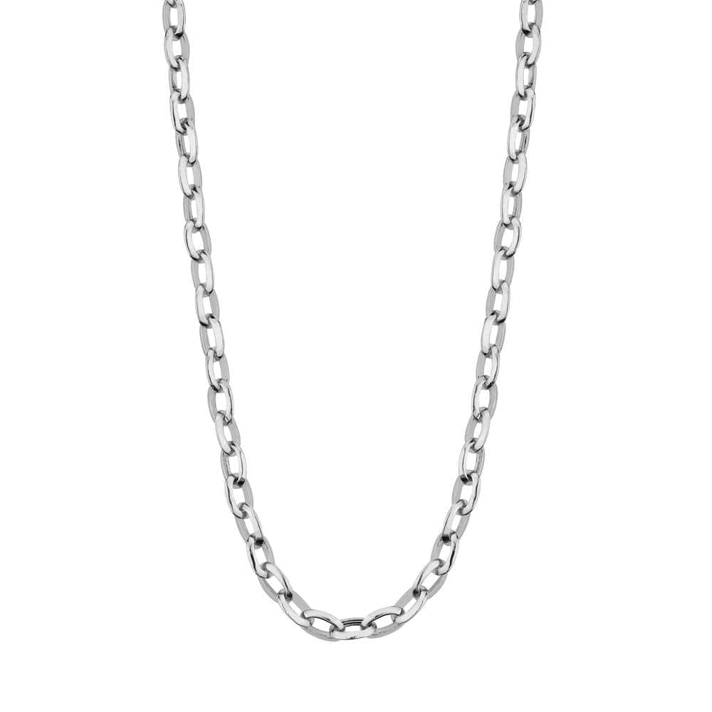 Jewelove™ Chains Oval Links Platinum Chain JL PT CH 839