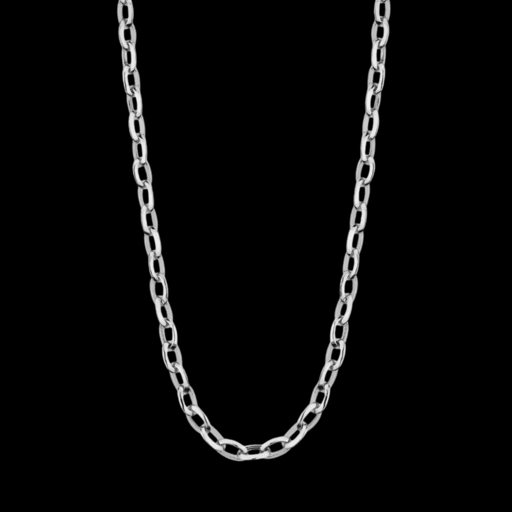 Jewelove™ Chains Oval Links Platinum Chain JL PT CH 839