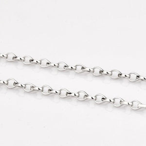 Jewelove™ Chains Pear Linked Platinum Chain JL PT CH 831