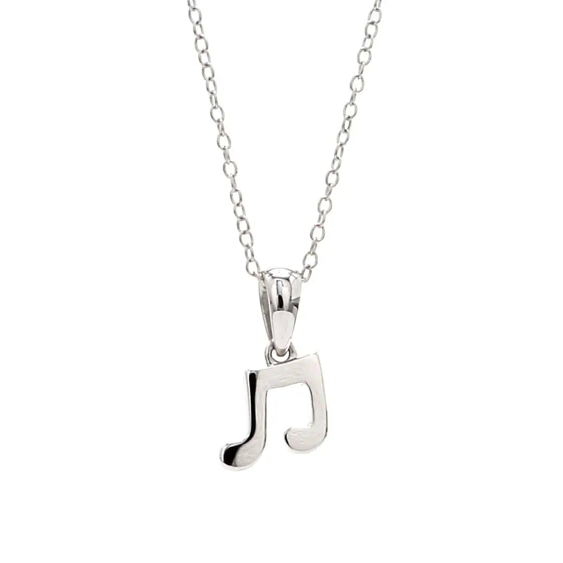 Buy Silver Musical Note Necklace Pendant Treble Clef Music Jewelry for  Women Girlfriend Daughter Online at desertcartINDIA