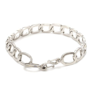 Jewelove™ Bangles & Bracelets Plain Platinum Bracelet for Men JL PTB 1169