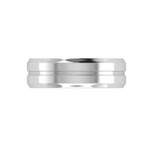 Jewelove™ Rings Plain Platinum Couple Ring JL PT MB 128