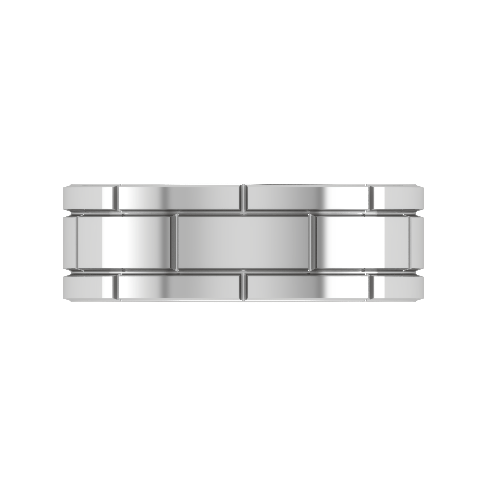 Jewelove™ Rings Plain Platinum Couple Ring JL PT MB 138