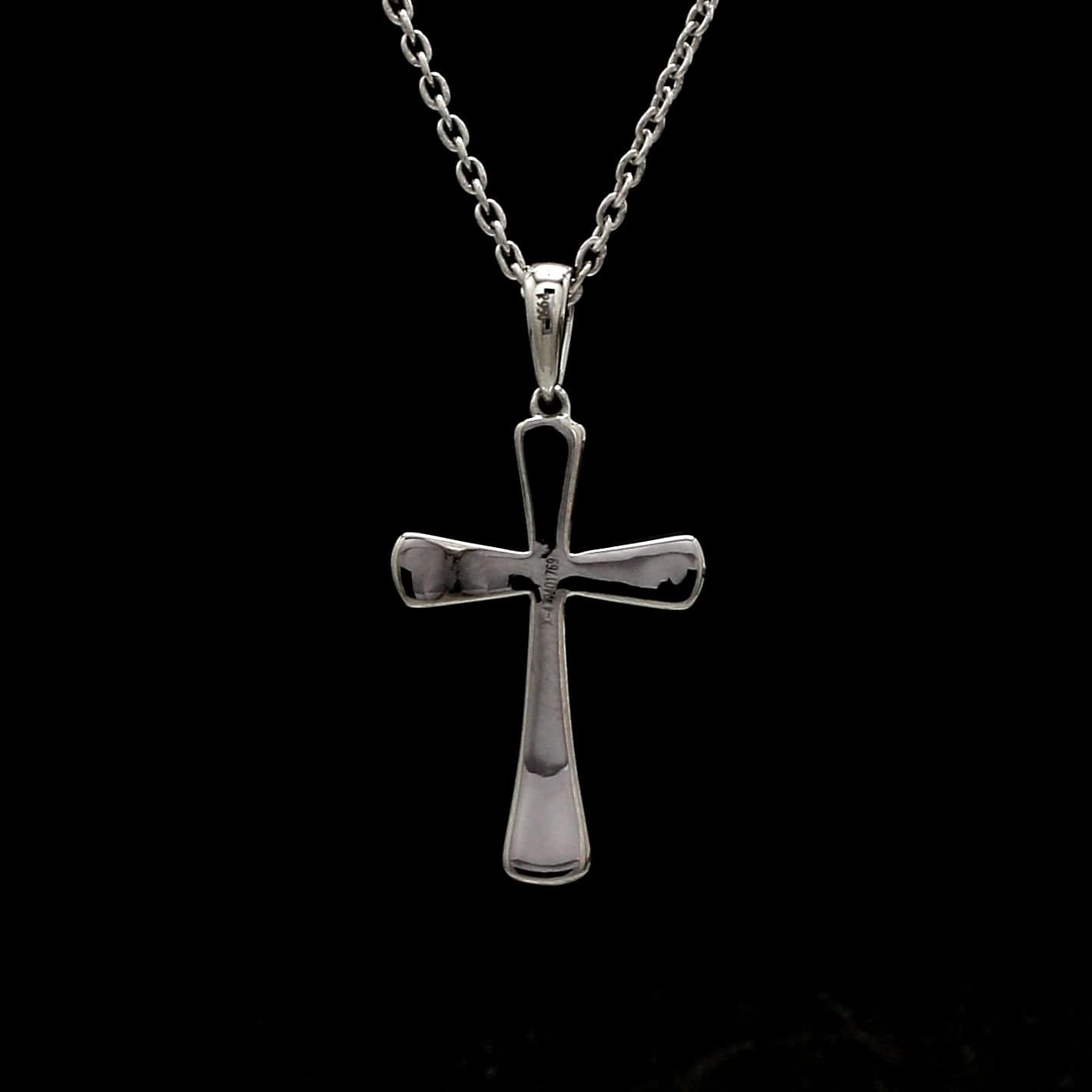 Cross Pendant Necklace - Sterling Silver Necklace