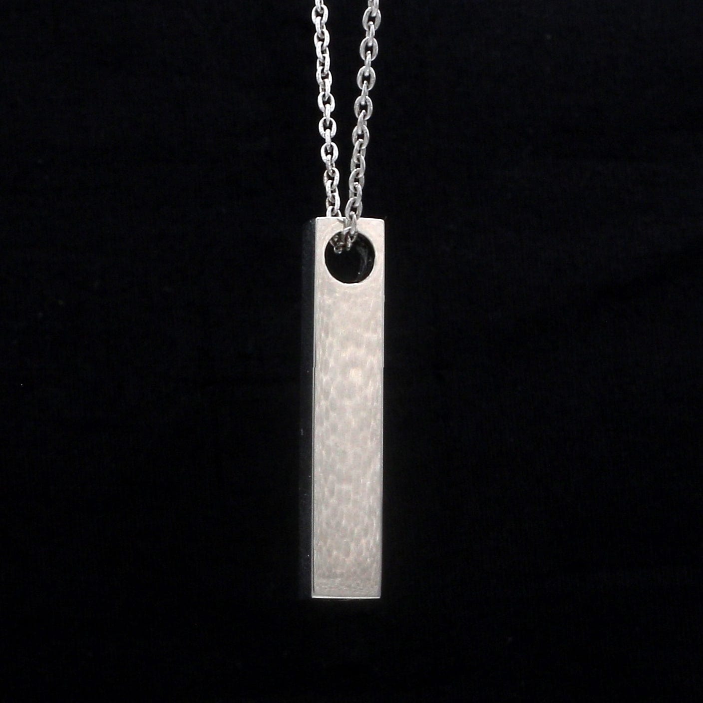 Jewelove™ Pendants Plain Platinum Cuboid Pendant JL PT P 316