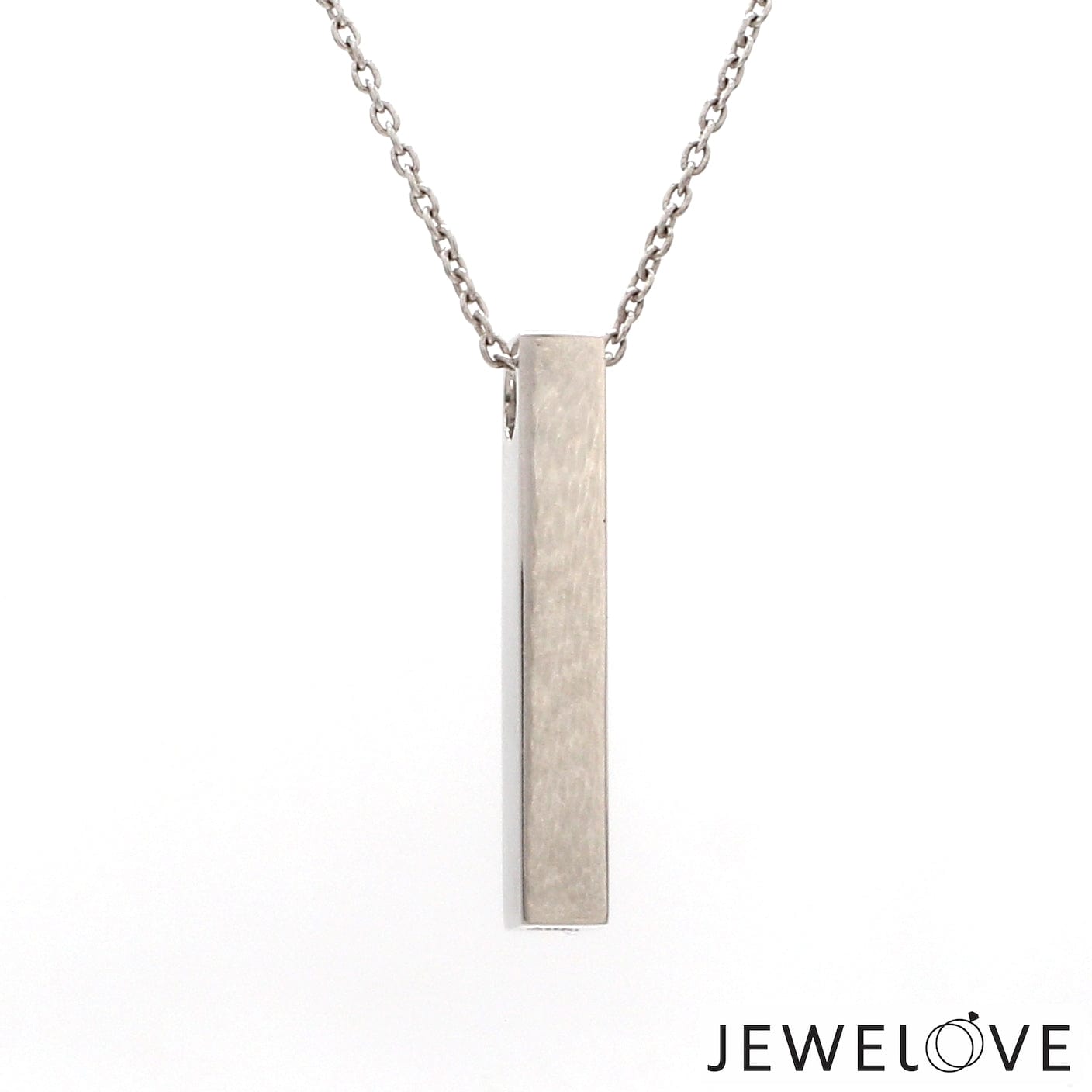 Jewelove™ Pendants Plain Platinum Cuboid Pendant JL PT P 316