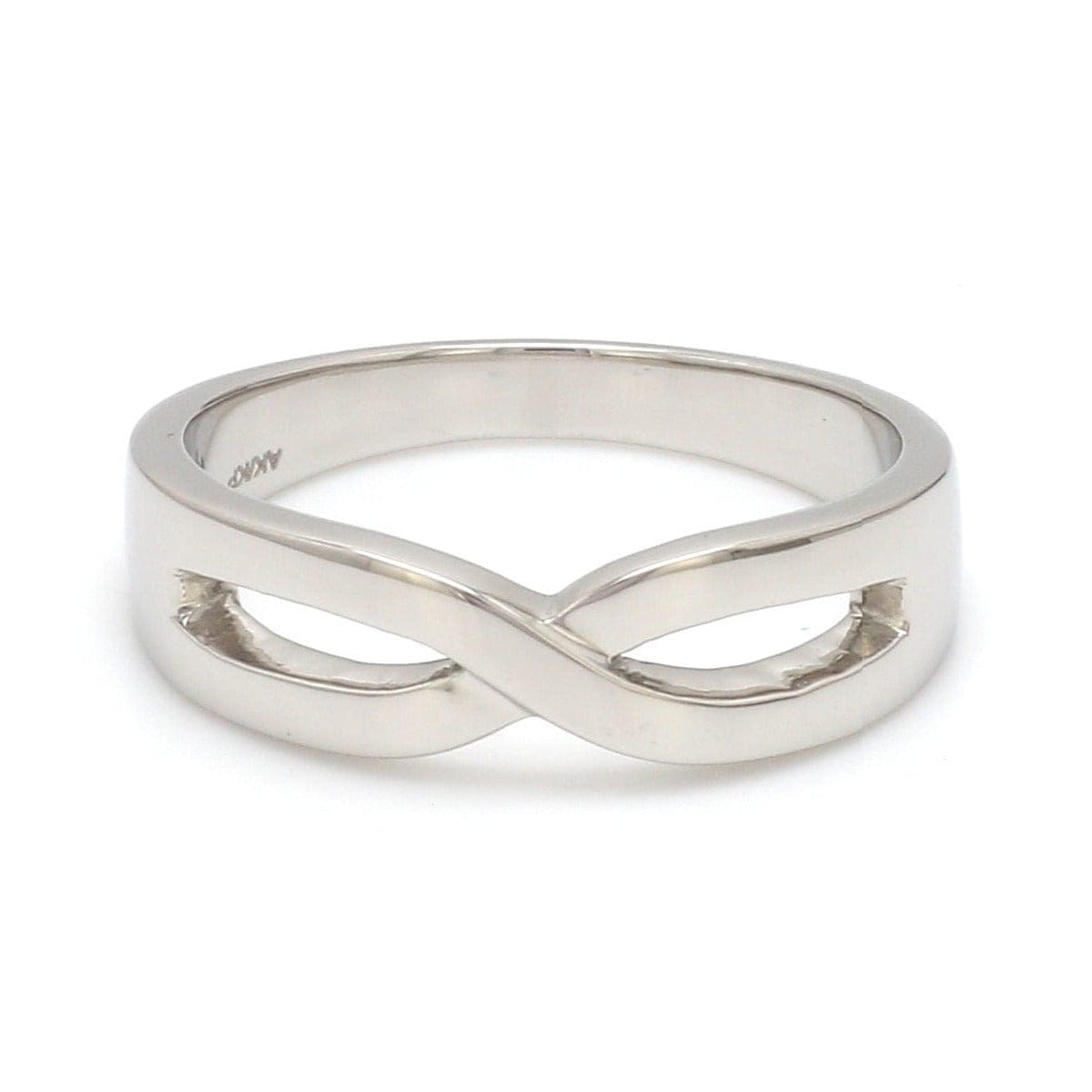 Mens silver hot sale infinity ring