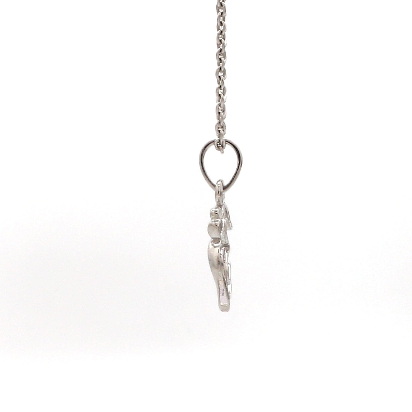 Jewelove™ Pendants Plain Platinum Om Pendant JL PT OM-1